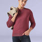 Men's Redloop Textured Slim Jersey T-Shirt - Styleshot View