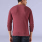 Men's Redloop Textured Slim Jersey T-Shirt - Back View