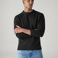 Men's Solid Relaxed Fit Redloop Sweater - 20 View