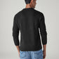 Men's Solid Relaxed Fit Redloop Sweater - 20 View