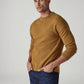 Men's Solid Relaxed Fit Redloop Sweater - 20 View