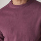 Men's Solid Relaxed Fit Redloop Sweater - 20 View