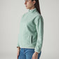 Women's Solid Relaxed Fit Sweatshirt - Side View