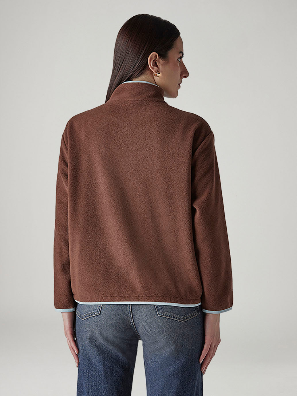 Women's Solid Relaxed Fit Sweatshirt - 20 View
