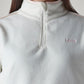 Women's Solid Relaxed Fit Sweatshirt - Detail View