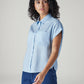 Women's Solid Regular Fit Shirt - Side View