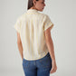 Women's Striped Regular Fit Shirt - Back View