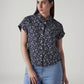 Women's Floral Regular Fit Easy Shirt - Styleshot View