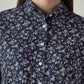 Women's Floral Regular Fit Easy Shirt - Detail View
