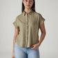 Women's Striped Regular Fit Poplin Easy Shirt - 20 View