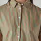Women's Striped Regular Fit Poplin Easy Shirt - 20 View