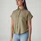 Women's Striped Regular Fit Poplin Easy Shirt - 20 View