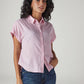 Women's Solid Regular Fit Easy Shirt - Styleshot View