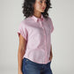 Women's Solid Regular Fit Easy Shirt - Side View