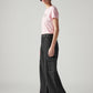 Women's XL Straight Loose Fit Mid Rise Cargo Jeans - Side View