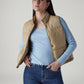 Women's Quilted Slim Fit Puffer Jacket - Styleshot View