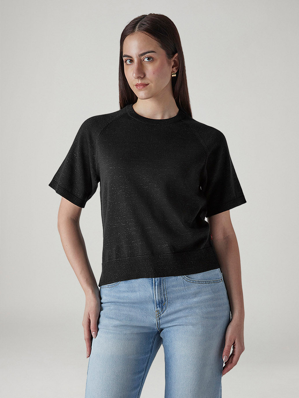 Women's Slim Fit Embroidered T-Shirt