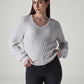 Women's Textured Regular Fit Sweater - Styleshot View