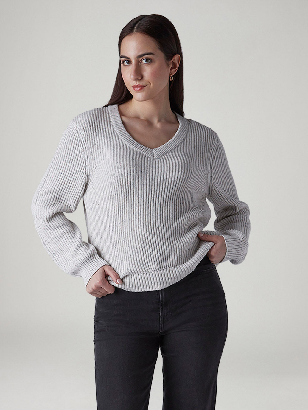 Women's Textured Regular Fit Sweater