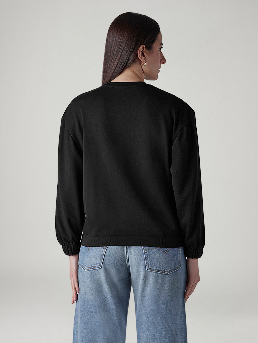 Women's Logo Printed Relaxed Fit Sweatshirt - 20 View
