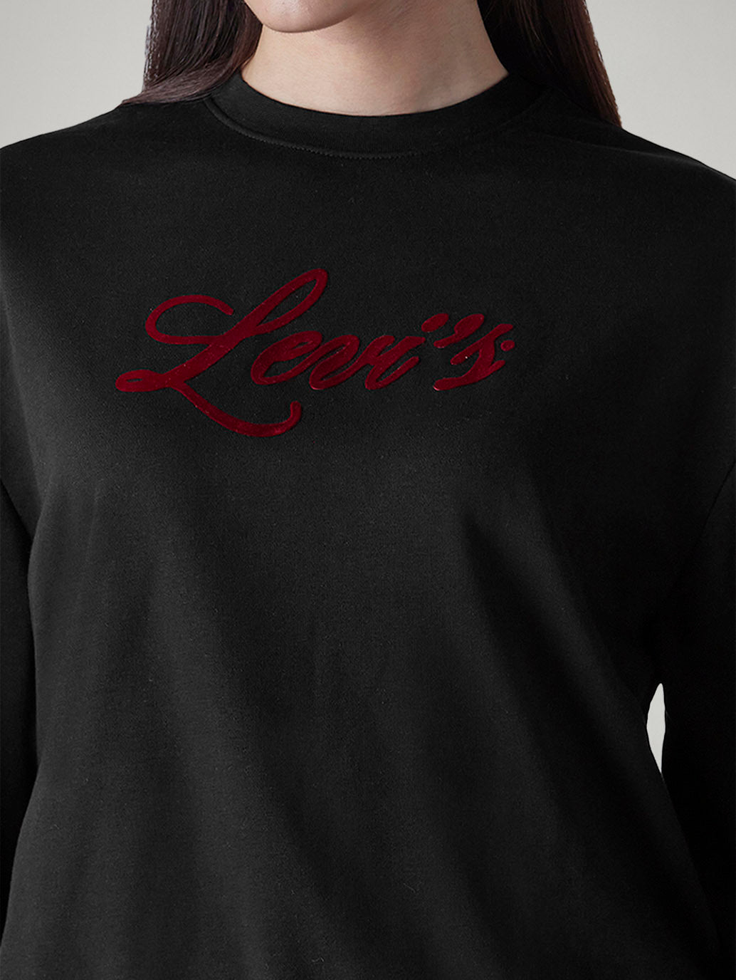 Women's Logo Printed Relaxed Fit Sweatshirt - 20 View