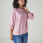 Women's Logo Printed Relaxed Fit Sweatshirt - Side View