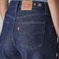 Women's Dark Indigo Wide Leg Fit High Rise Cinched Jeans - 867db944-d5ce-43c9-91dc-c228ea060f0e View