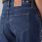 Women's Blue Wide Leg Fit Mid Rise Cinched Jeans - Detail View