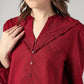 Women's Embroidered Regular Fit Top - 20 View