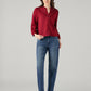Women's Embroidered Regular Fit Top - Full View