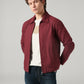 Men's Redloop Solid Slim Fit Flannel Shacket - Styleshot View