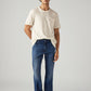 Men's 517 Blue Bootcut Fit Mid Rise Hyper Stretch Jeans - Styleshot View