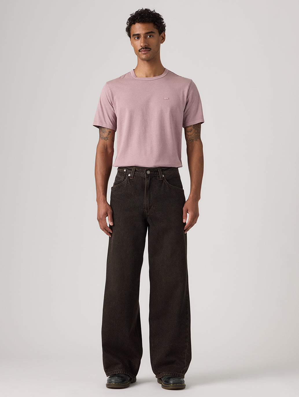 Levi's® Men's Twisted Baggy Wide-Leg  Jeans - Front View