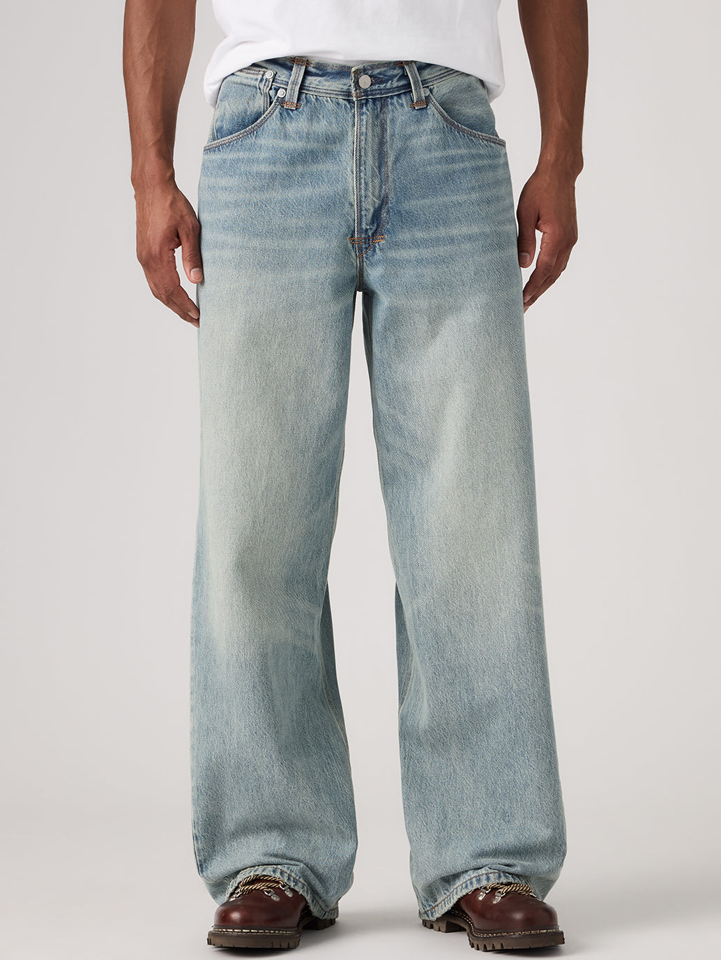 Levi's® Men's Twisted Baggy Wide-Leg  Jeans - Front View