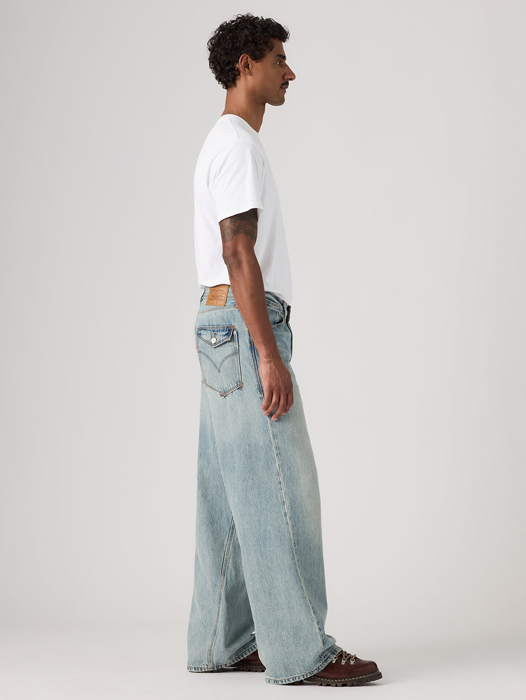 Levi's® Men's Twisted Baggy Wide-Leg  Jeans - Side View