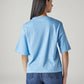 Women's Graphic Print Relaxed Fit T-Shirt - Back View