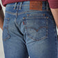 Men's 505 Tinted Dark Indigo Straight Fit Mid Rise Jeans - Detail View