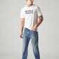 Men's 555 Tinted Dark Indigo Relaxed Straight Fit Mid Rise Jeans - Styleshot View