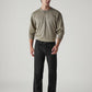 Men's 505 Black Straight Fit Mid Rise Jeans - Front View