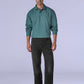 Men's 513 Black Slim Straight Fit Mid Rise Redloop Jeans - Front View