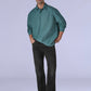 Men's 513 Black Slim Straight Fit Mid Rise Redloop Jeans - Side View