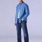Men's 517 Dark Blue Bootcut Fit Mid Rise Redloop Jeans - bc993357-cda5-4919-8c0e-82a3b59f5b32 View