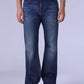 Men's 517 Dark Blue Bootcut Fit Mid Rise Redloop Jeans - 7f2876a5-ec8f-4a13-9d13-503afe7a70f0 View