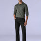 Men's 517 Black Bootcut Fit Mid Rise Redloop Jeans - Styleshot View