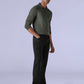Men's 517 Black Bootcut Fit Mid Rise Redloop Jeans - Side View
