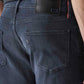 Men's Redloop 527 Navy Bootcut Fit Mid Rise Jeans - Detail View