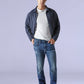 Men's Redloop 527 Dark Blue Bootcut Fit Mid Rise Jeans - c88a2f89-5eed-4481-aa0a-40e26bdc3f54 View