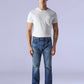 Men's Redloop 527 Dark Blue Bootcut Fit Mid Rise Jeans - acfd0b0e-5763-488e-8e8c-c257226d71b9 View