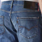 Men's Redloop 527 Dark Blue Bootcut Fit Mid Rise Jeans - 3a52435b-fd8b-4514-97fa-5ab7b393c654 View