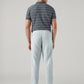 Men's Blue Tapered Fit Mid Rise Pull On Chinos - Back View